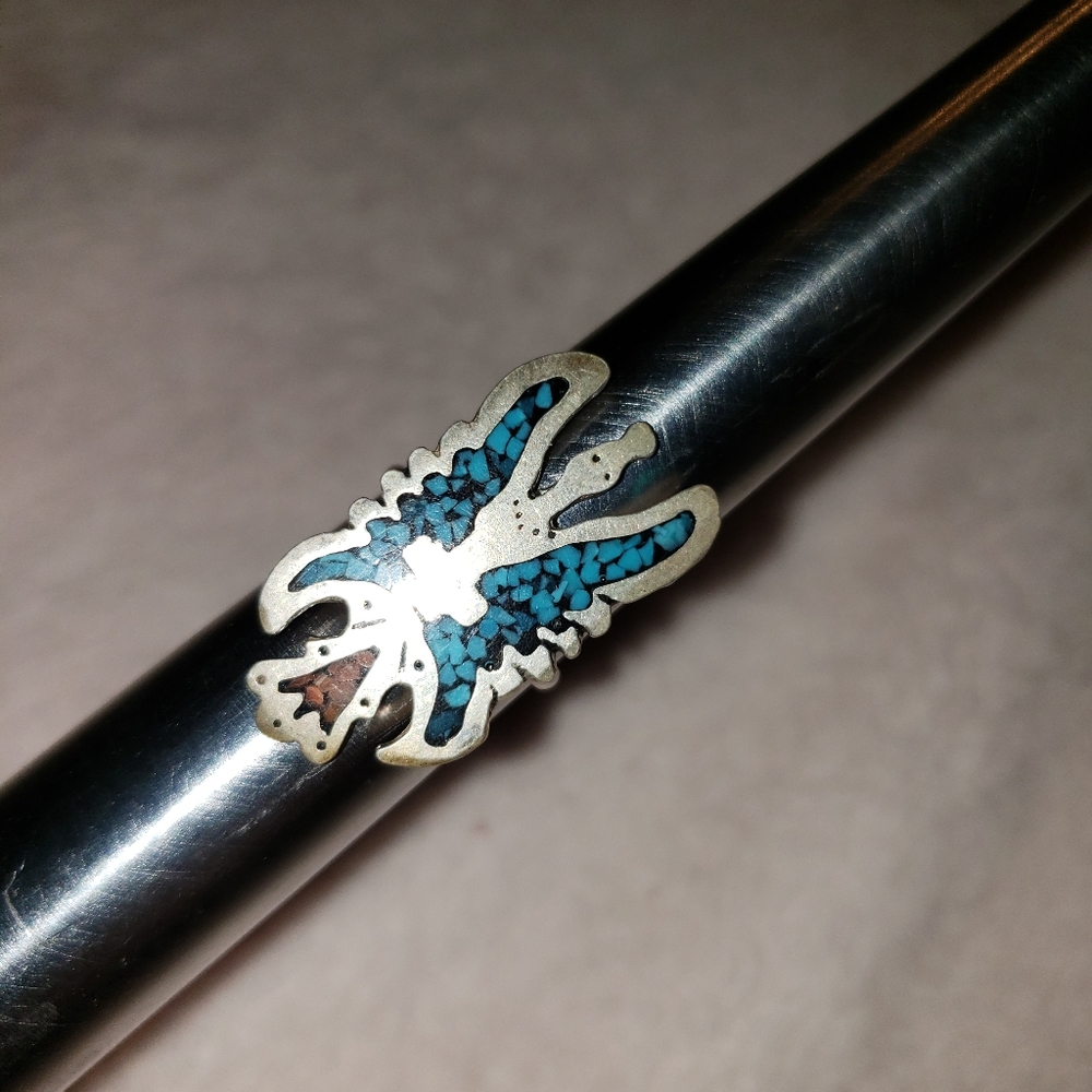 SS turquoise ring - Picture 3 of 6